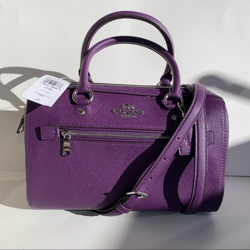 Coach 💜 Rowan Satchel NWT Purse